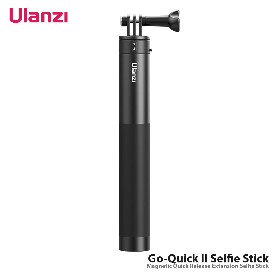 Ulanzi Go-Quick II Selfie Stick Magnetic Quick Release Extension Selfie Stick