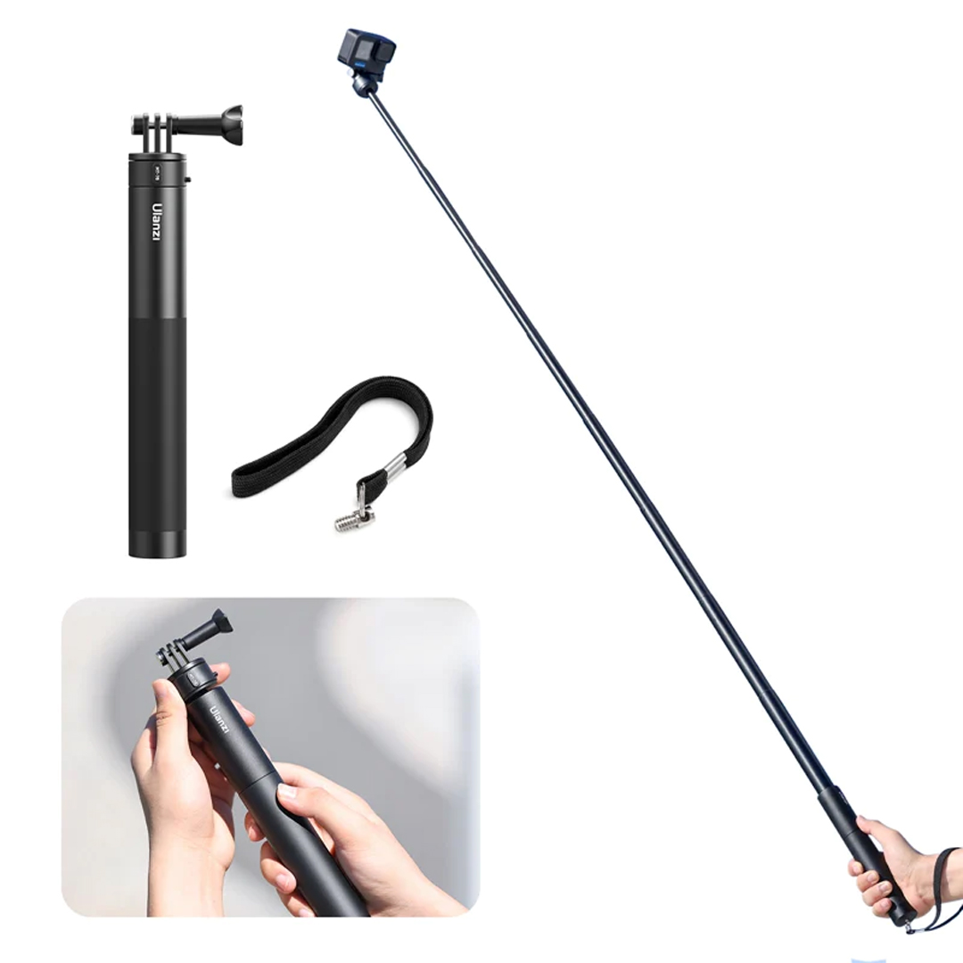 Ulanzi Go-Quick II Selfie Stick Magnetic Quick Release Extension Selfie Stick - Image 2