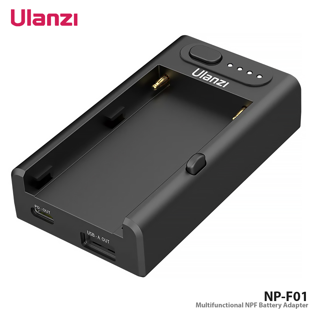 Ulanzi NP-F01 Multifunctional NPF Battery Adapter