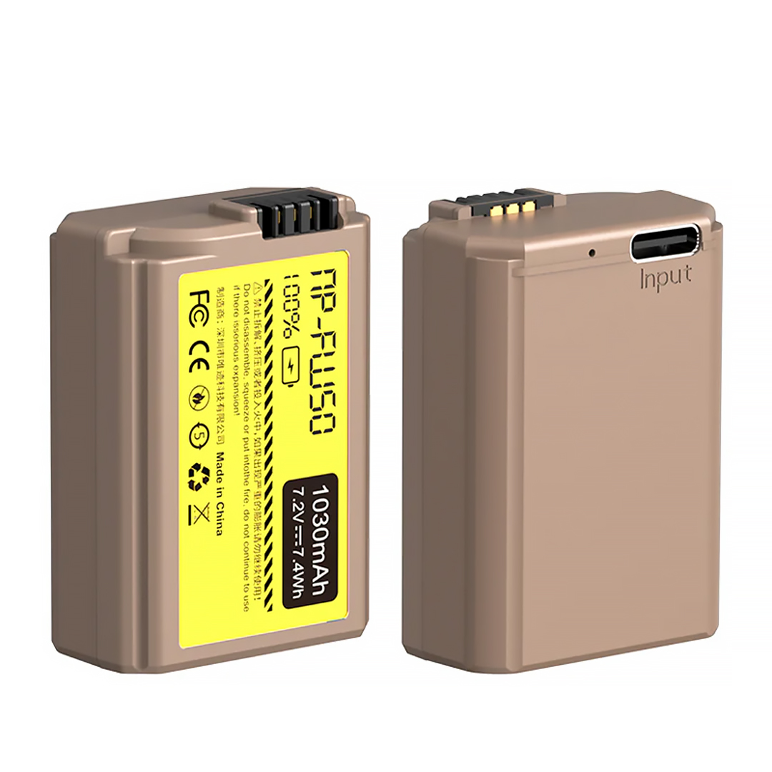 Ulanzi UNP-FW50 SONY NP-FW50 1030mAh Type Lithium-Ion Battery With USB-C Charging Port - Image 5