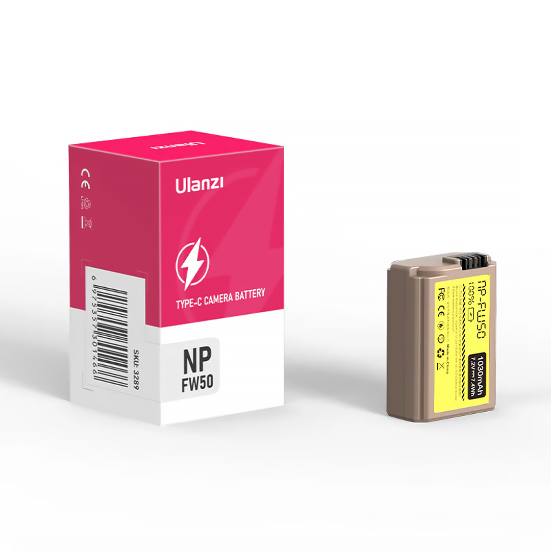 Ulanzi UNP-FW50 SONY NP-FW50 1030mAh Type Lithium-Ion Battery With USB-C Charging Port - Image 8