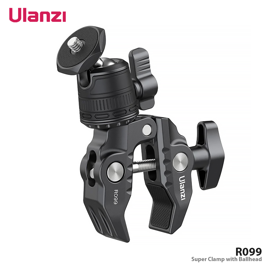 Ulanzi R099 Super Clamp with Ballhead