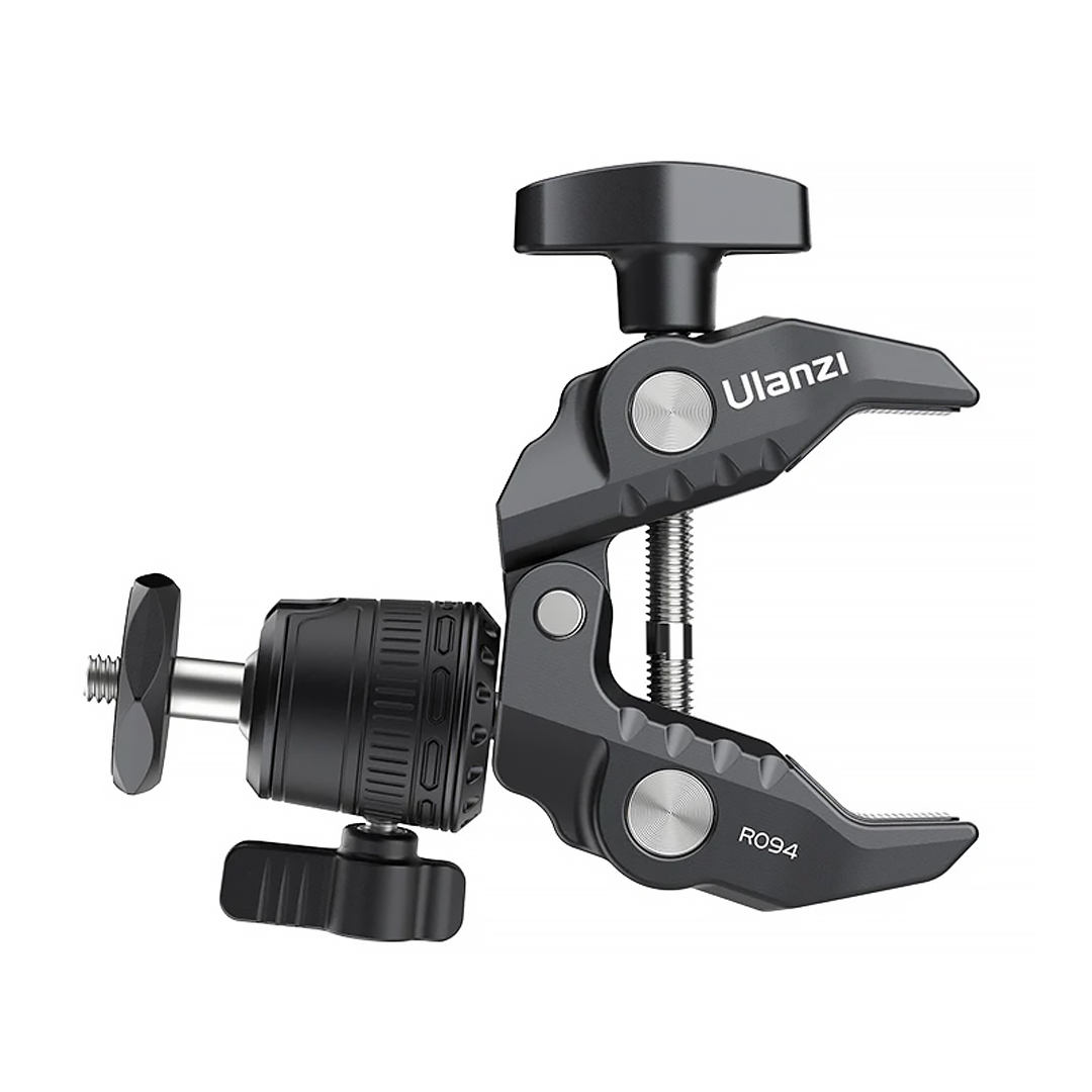 Ulanzi R099 Super Clamp with Ballhead - Image 4