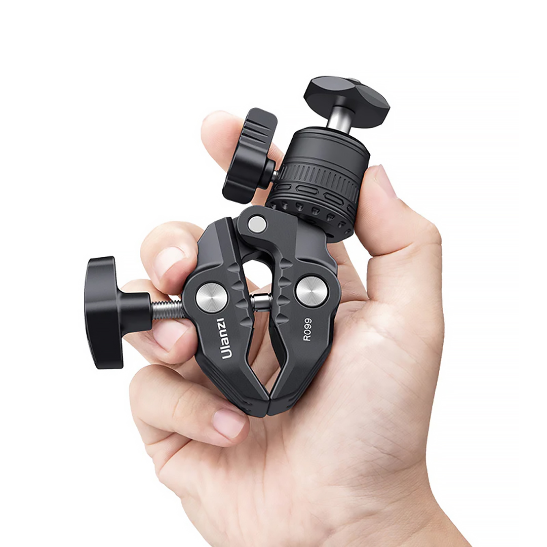 Ulanzi R099 Super Clamp with Ballhead - Image 5