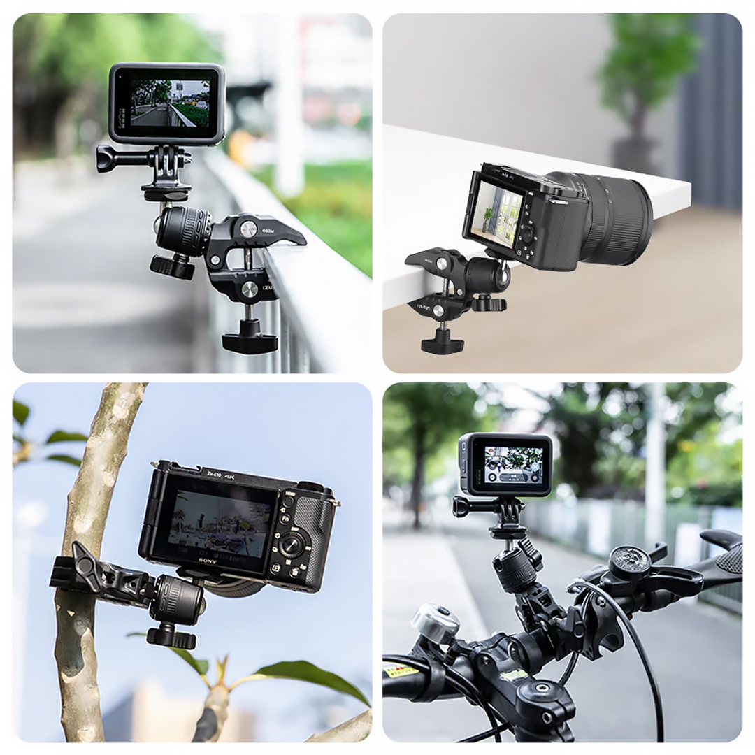 Ulanzi R099 Super Clamp with Ballhead - Image 6