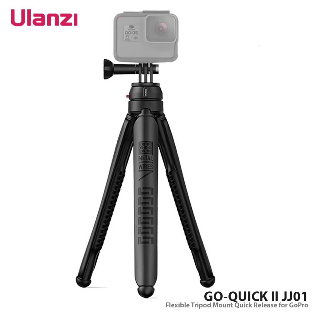 Ulanzi GO-QUICK II JJ01 Flexible Tripod Mount Quick Release for GoPro