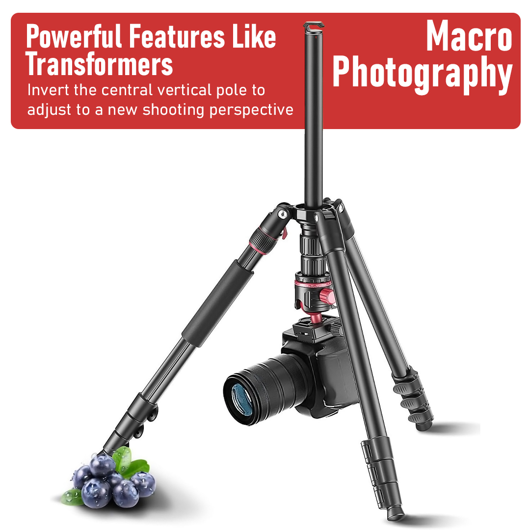 Takara ROVER 60 Compact 2 in 1 Traveller Tripod Monopod - Image 4