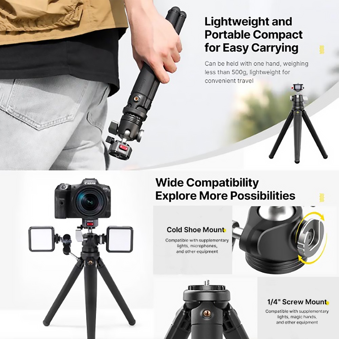 Ulanzi Claw MT-68 Quick Release Flexible Octopus Tripod - Image 6