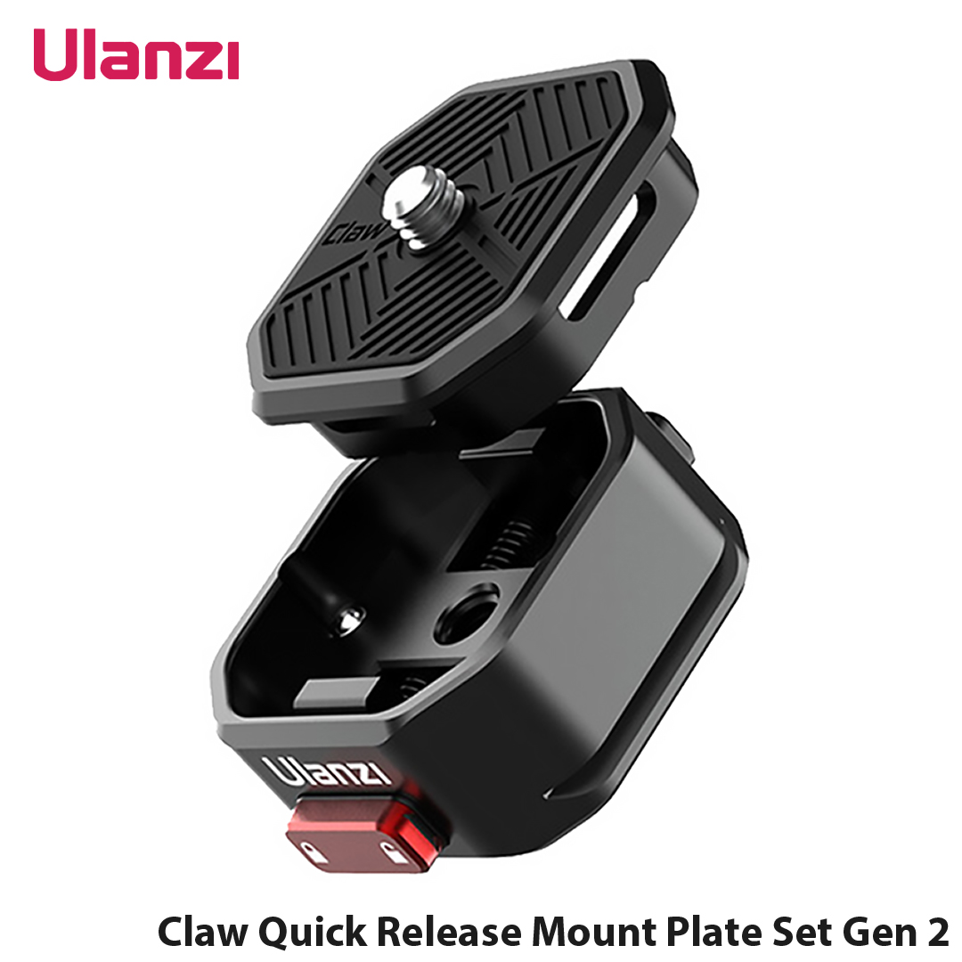 Ulanzi Claw Quick Release Mount Plate Set Gen 2