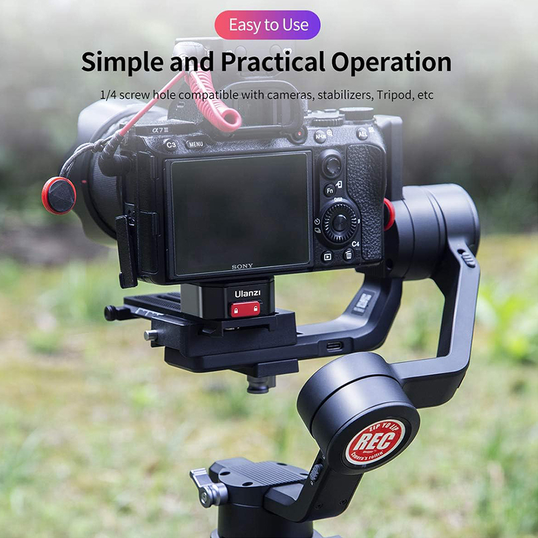 Ulanzi Claw Quick Release Mount Plate Set Gen 2 - Image 2