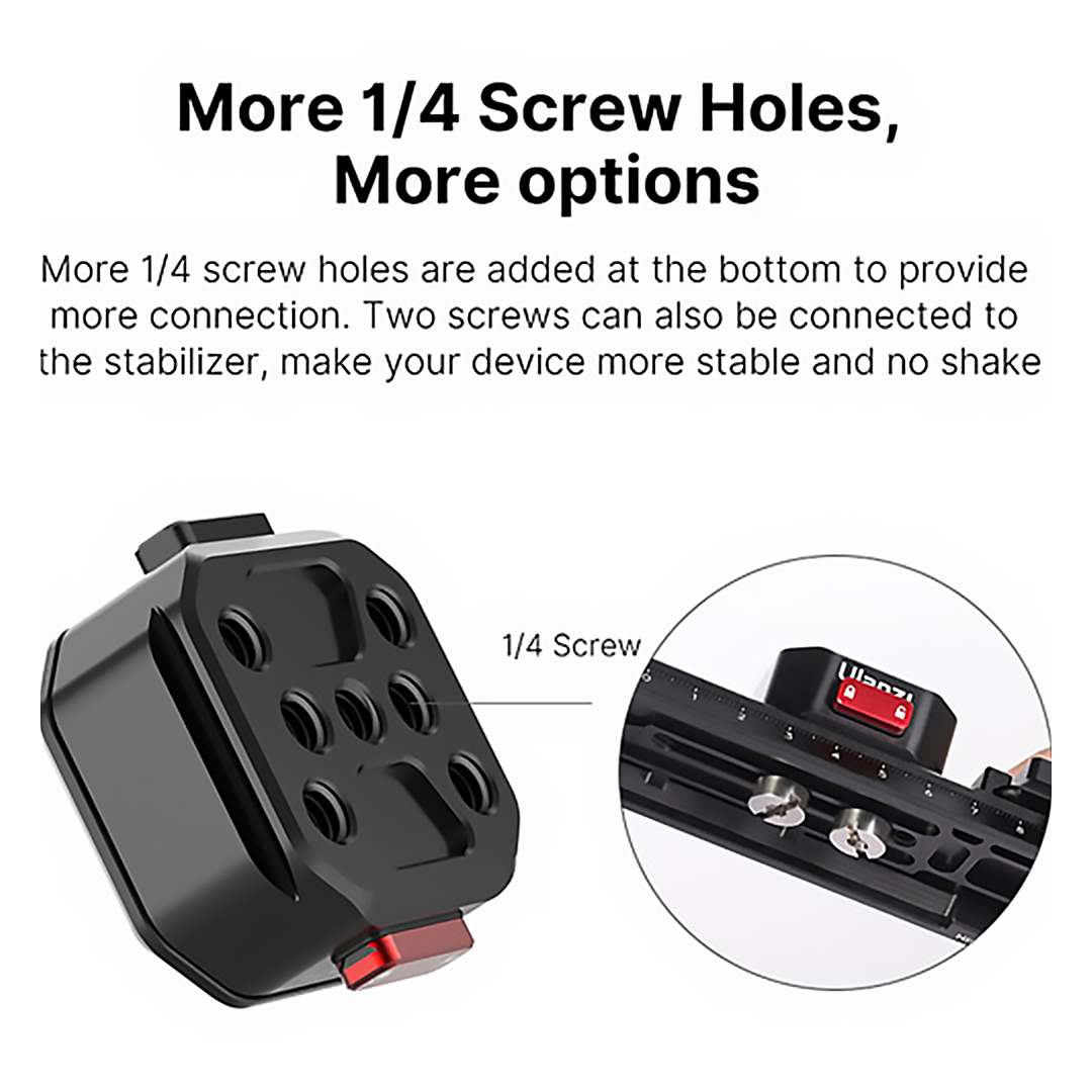 Ulanzi Claw Quick Release Mount Plate Set Gen 2 - Image 8