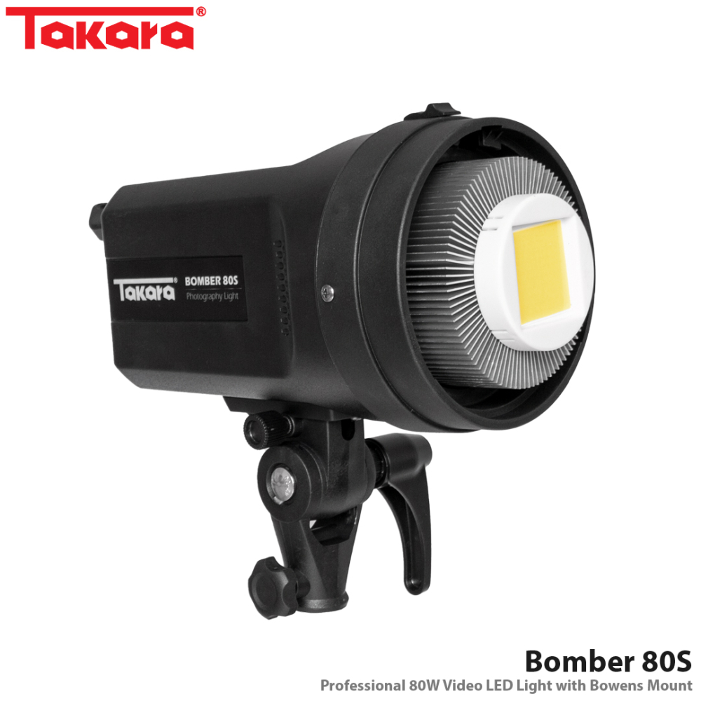Takara Bomber 80S Professional 80W Video LED Light