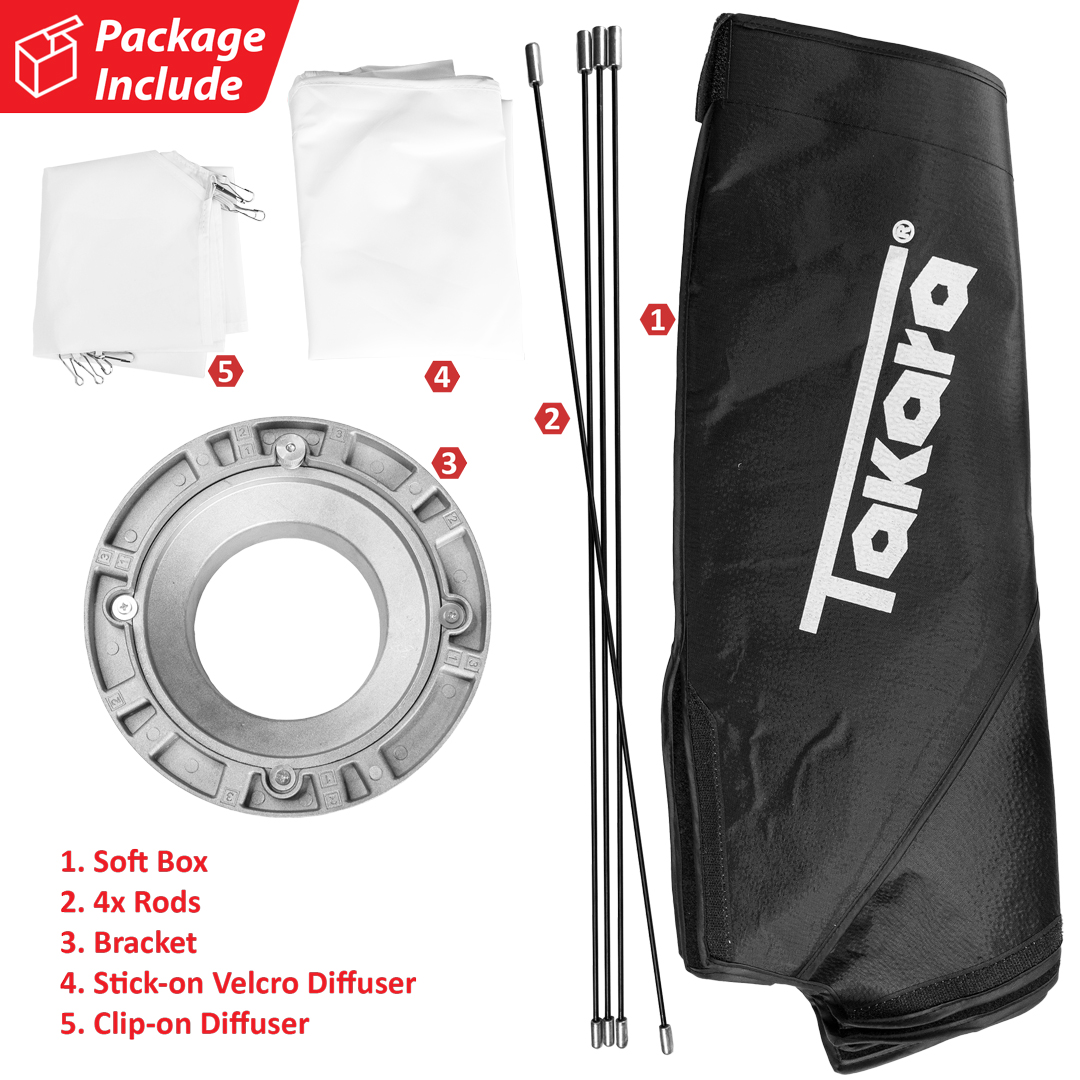 Takara SB69 Rectangular Softbox - Image 2