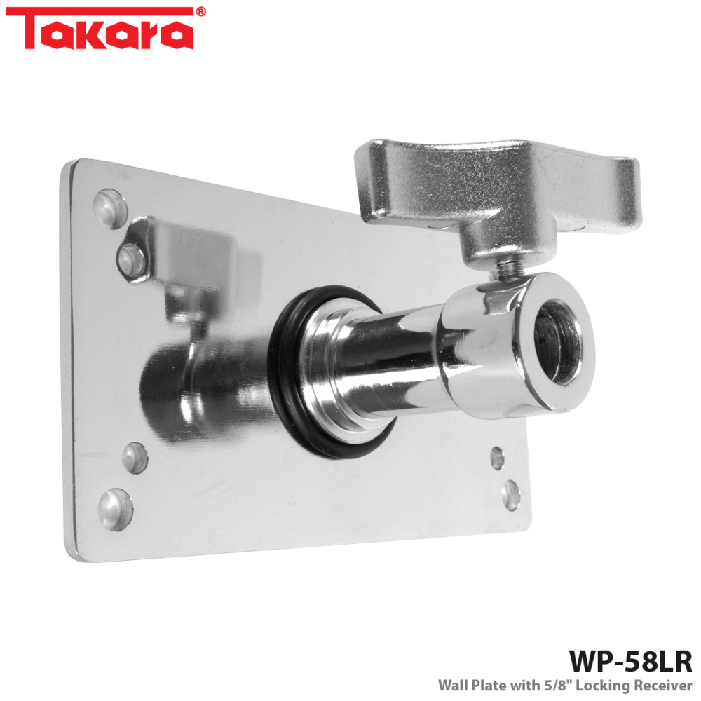 Takara WP-58LR Wall Plate with 5/8" Locking Receiver