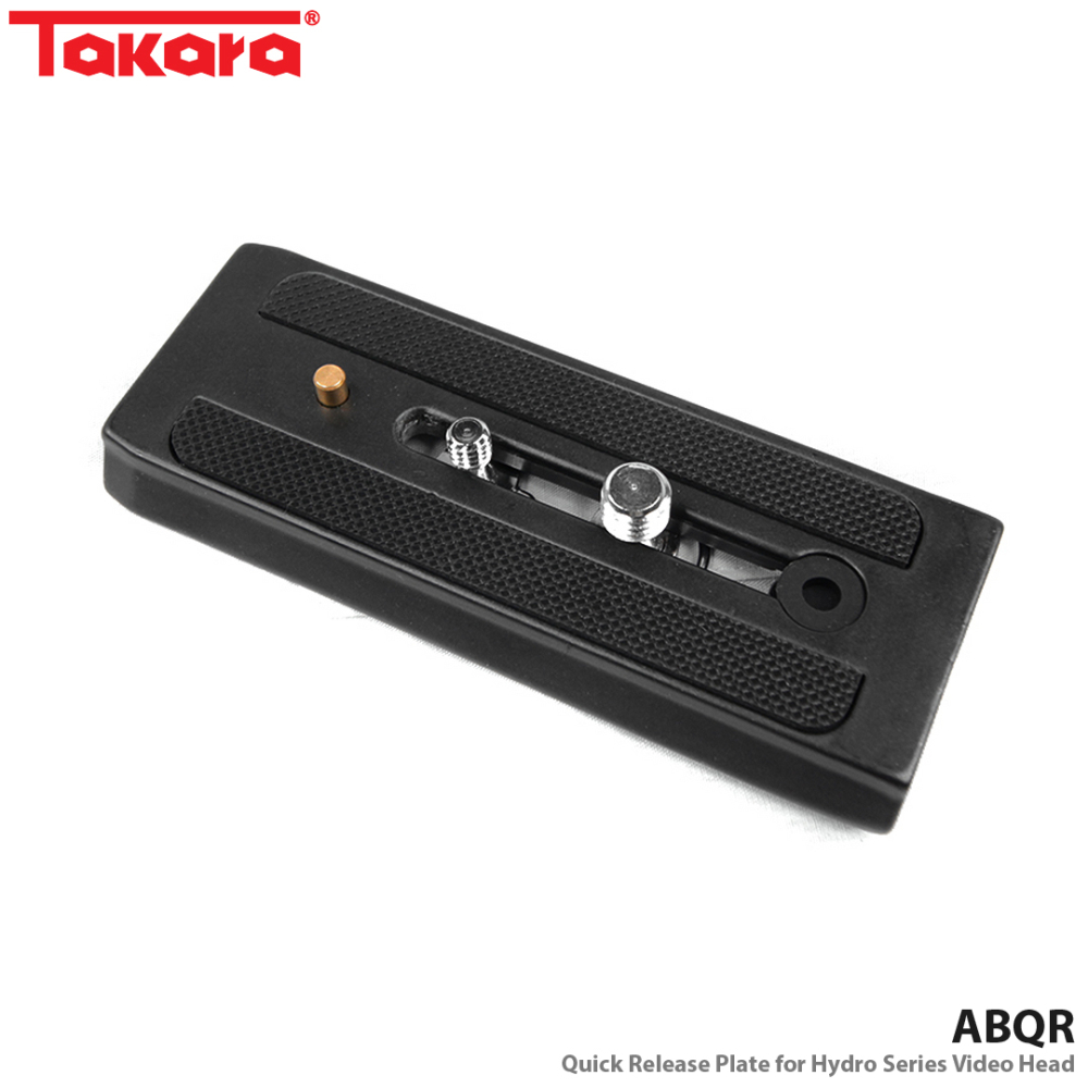 Takara ABQR Quick Release Plate for Hydro Series Video Head
