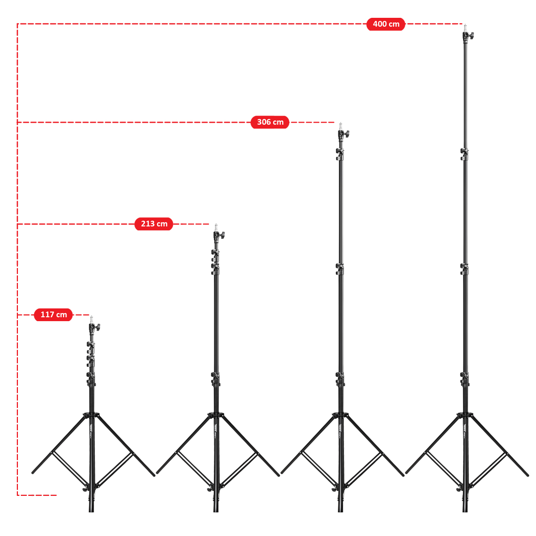 Takara Spirit 4 Heavy Duty Lightstand Tripod - Image 2