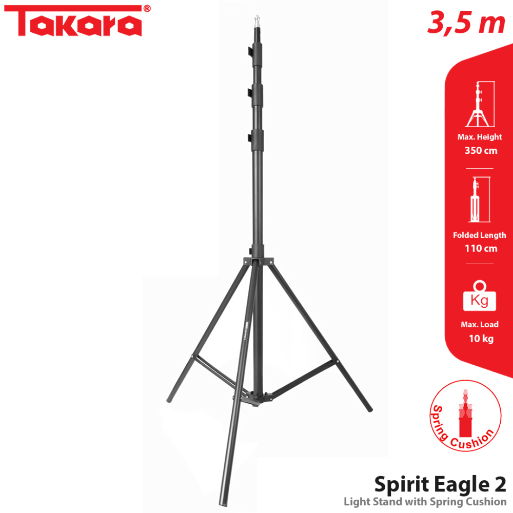 Takara Spirit Eagle 2 Light Stand with Spring Cushion