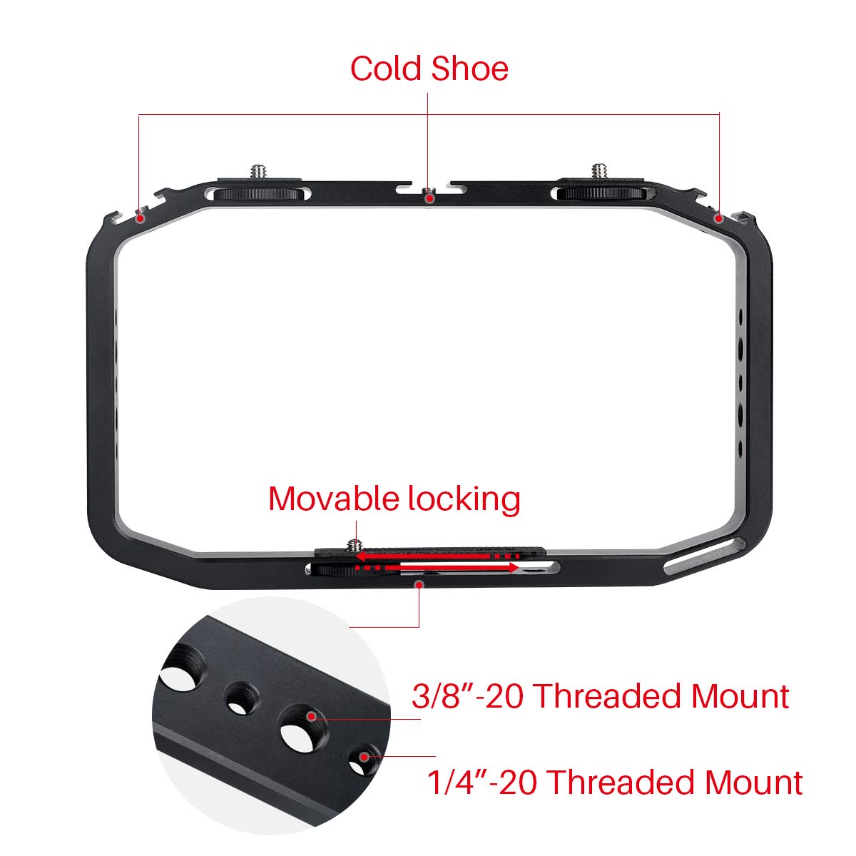 Ulanzi M-Rig Smartphone Phone Camera Video Rig Stabilizer Grip - Image 6