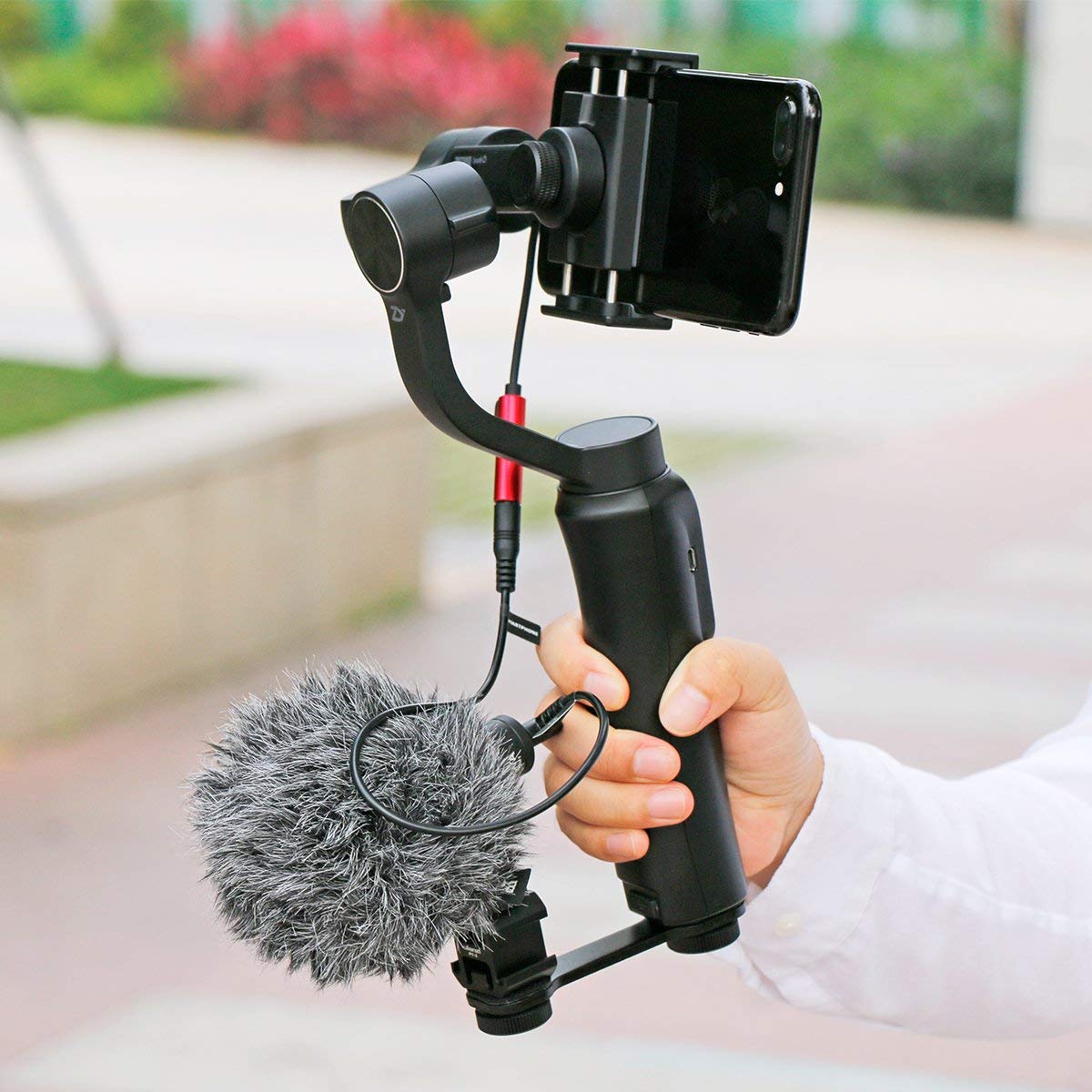 Ulanzi PT-3 Triple Cold Shoe Mount Adapter Bracket for Mic LED - Image 8