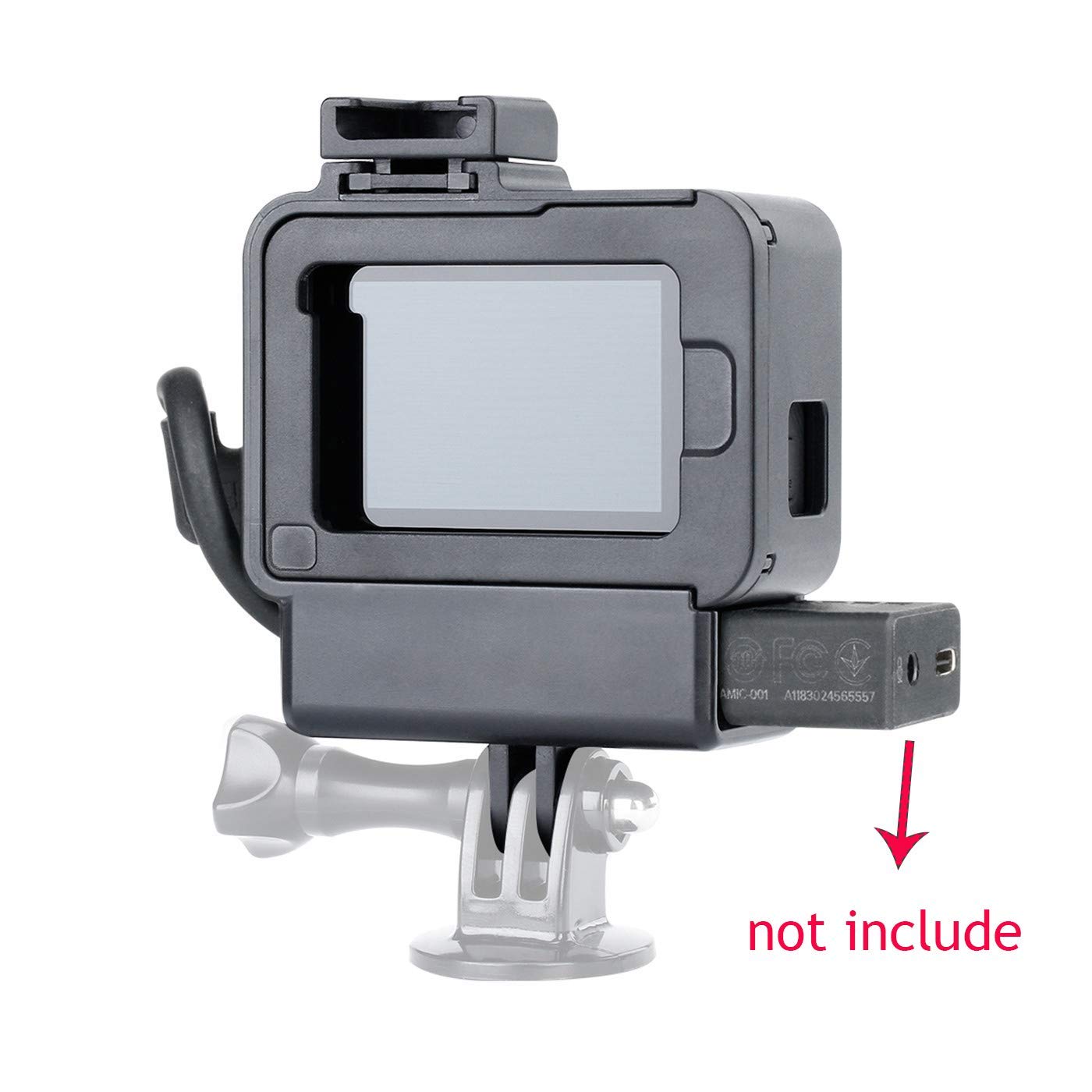 Ulanzi V2 GoPro Protective Vlog Cage Housing Case with Cold Shoe Mount - Image 3