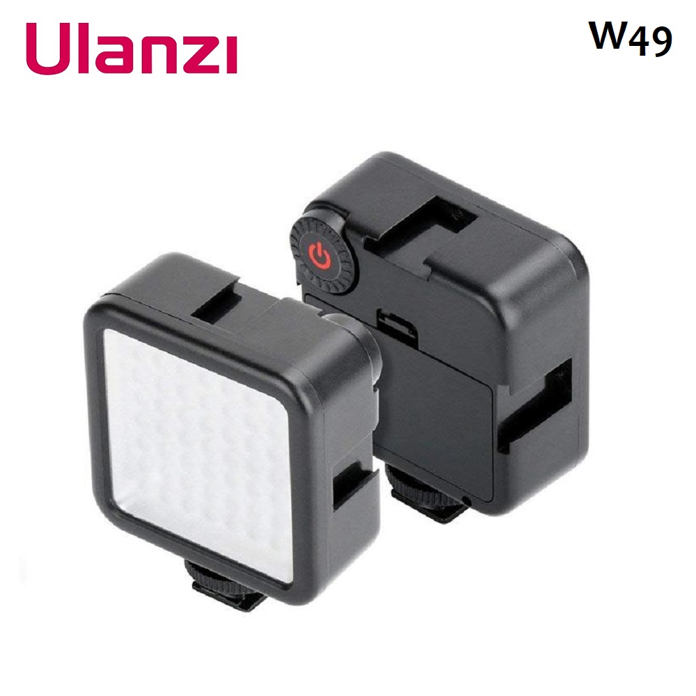 Ulanzi W49 Lampu LED Mini Video Light Camera Smartphone DSLR