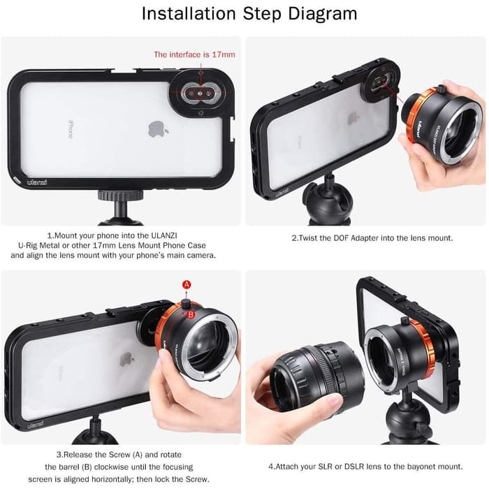 Ulanzi DOF Camera Lens Adapter for Smartphone - Image 5