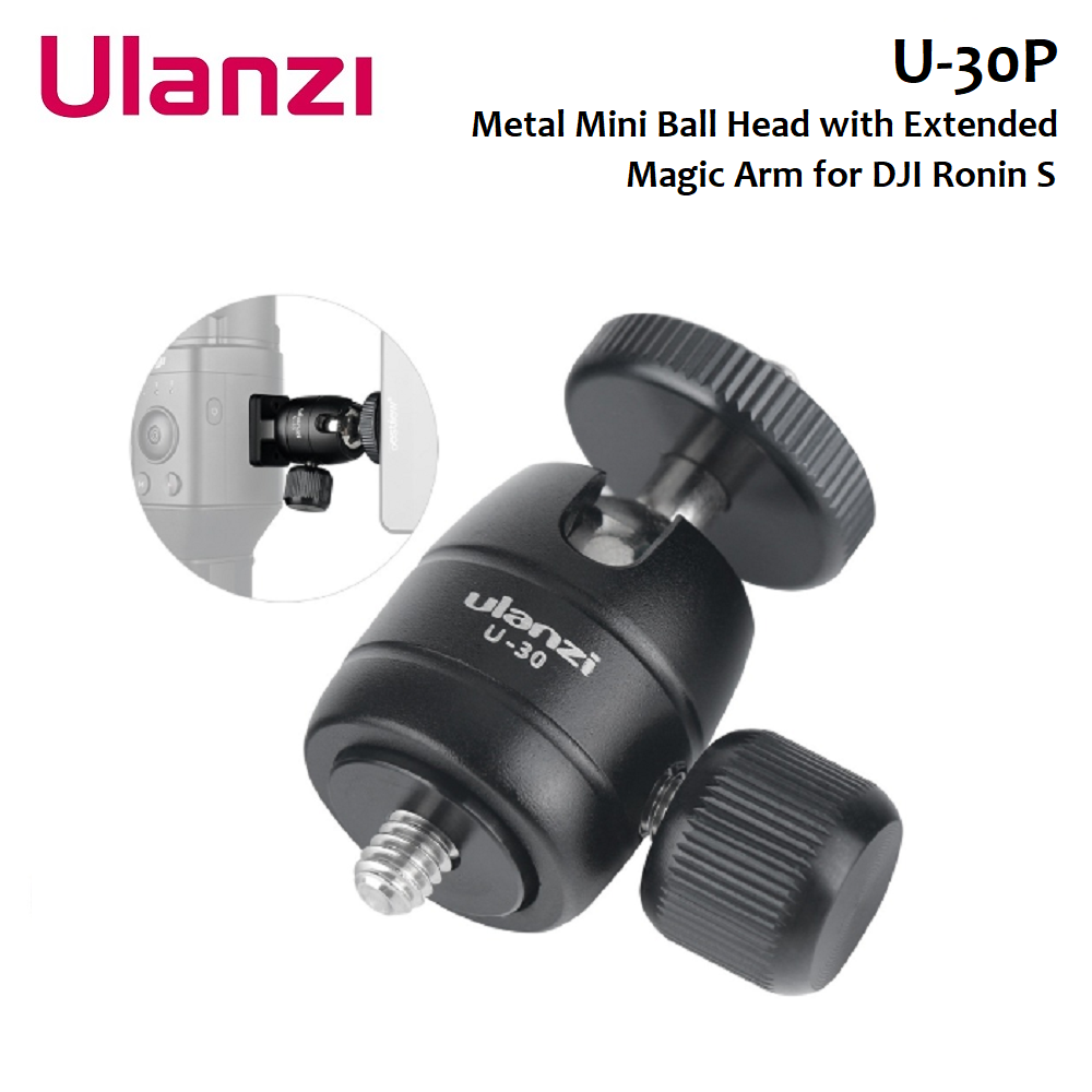 Ulanzi U-30P Mini Ball Head with Extended Magic Arm for DJI Ronin S