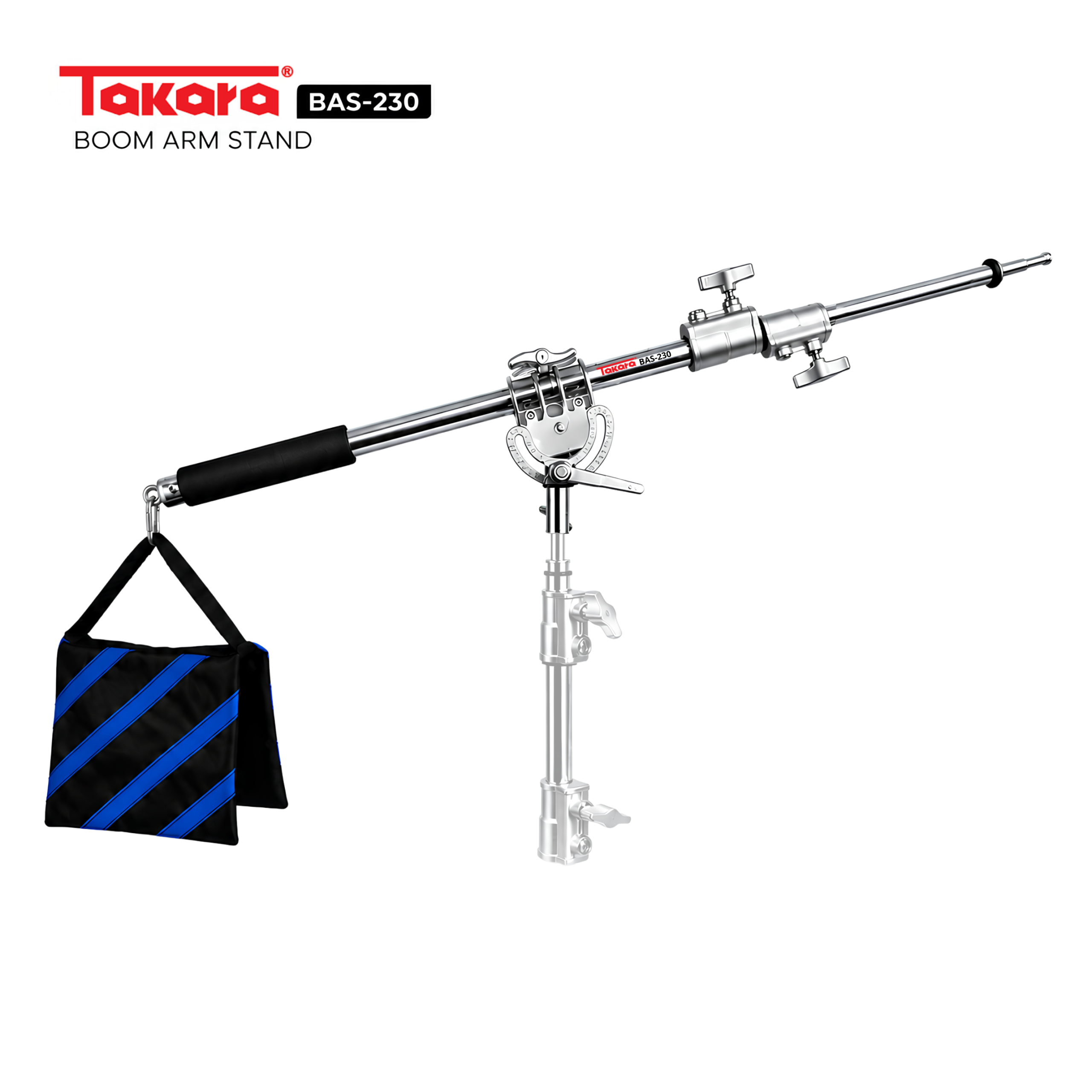 Takara BAS-230 Heavy Duty Boom Arm with Sand Bag - Image 2