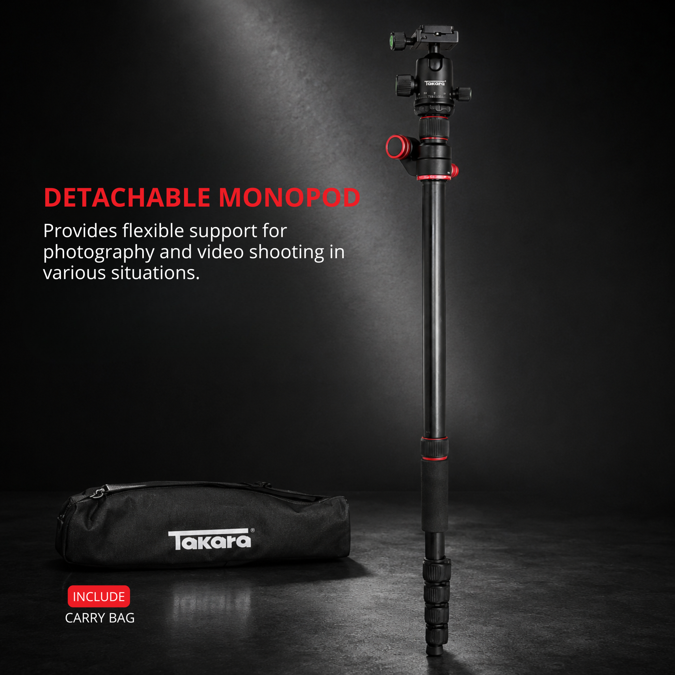 Takara Rover 88 Boom Arm Flatlay Tripod - Image 9