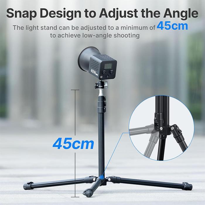 Ulanzi TT43 Reversible Leg Light Stand - Image 5
