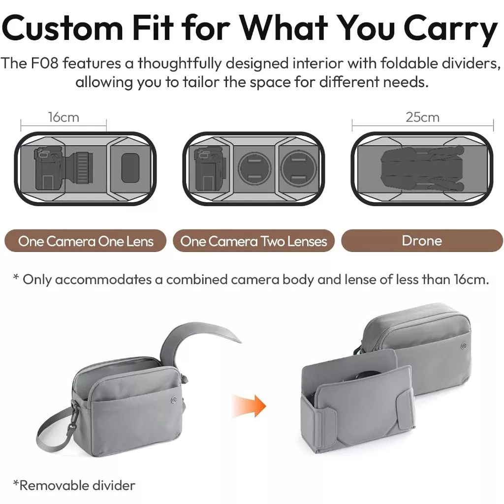 Ulanzi F08 Multifunction Carrying Options Travel Backpack - Image 8