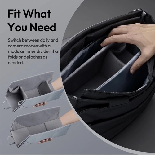 Ulanzi TE88 15L Waterproof Camera Messenger Shoulder Bag/ Sling Bag - Image 3