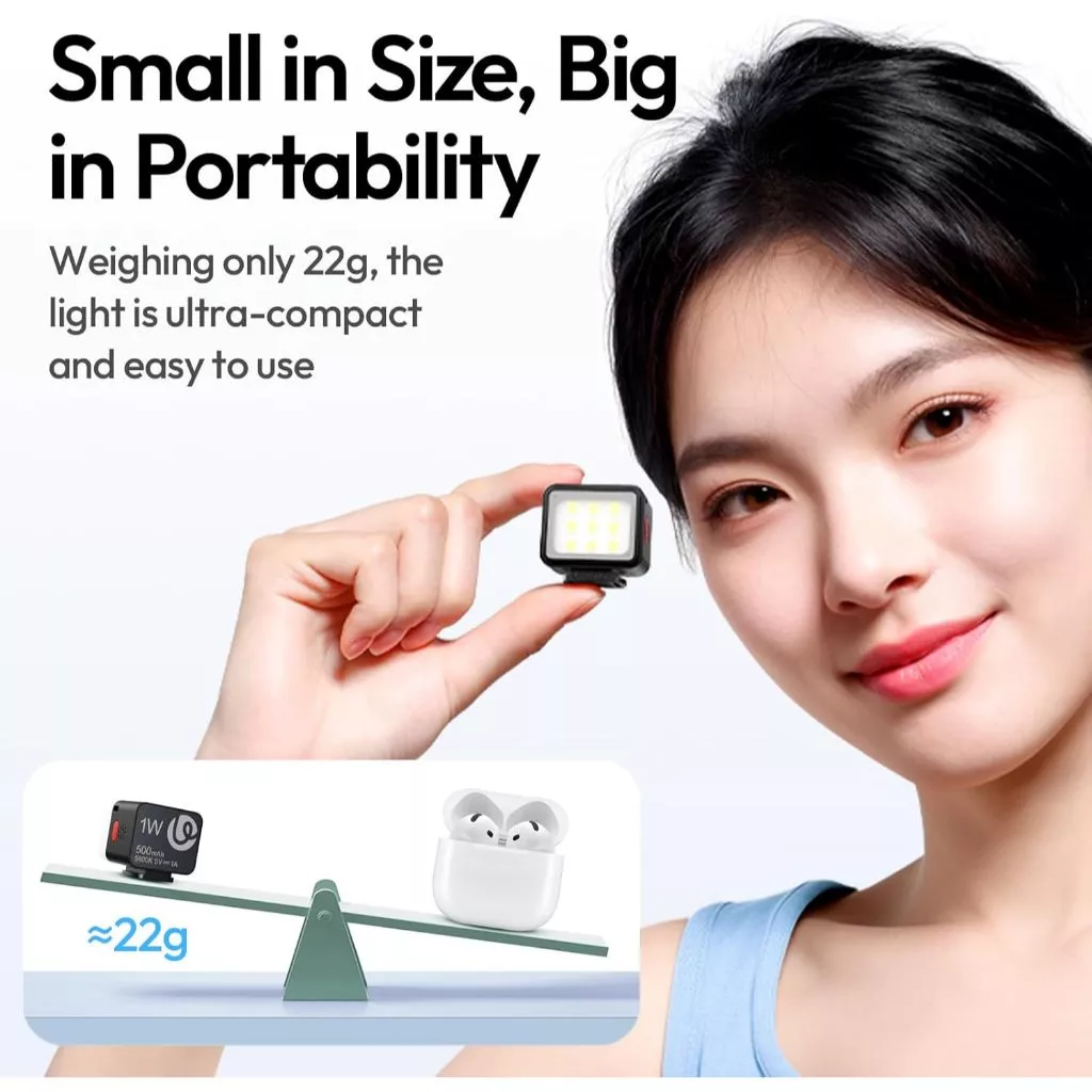 Ulanzi DG01 Cube Light LED Video Light with Professional Soft Light Diffuser - Image 8