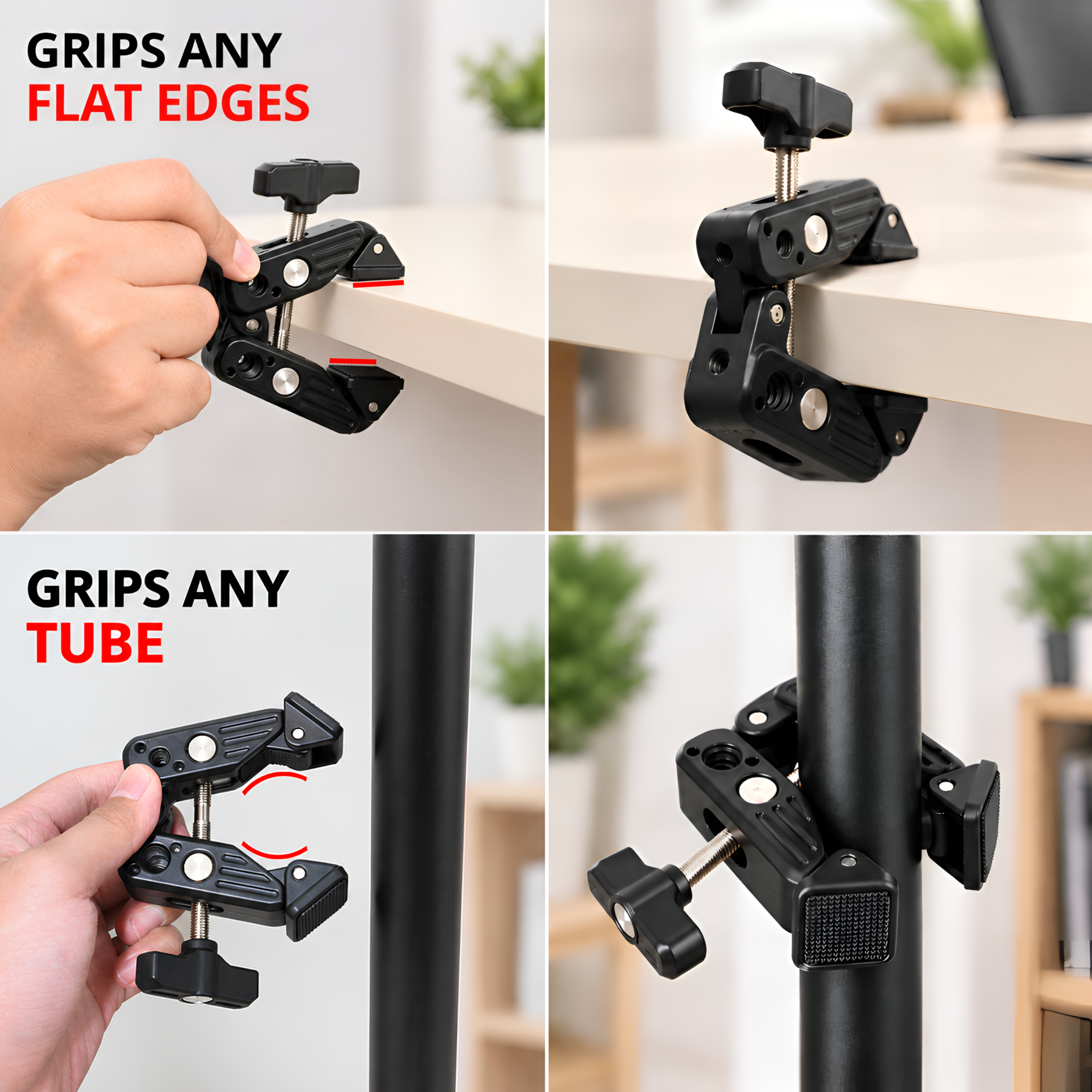 Takara SC-08 Aluminum Adjustable Metal Super Clamp - Image 2